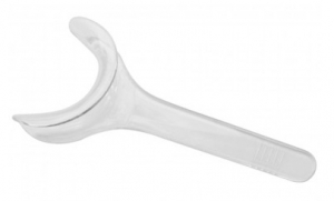 Plastic Cheek Retractor Single End Adult